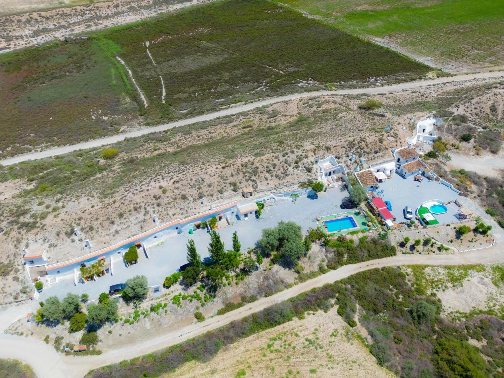 Alojamientos CUEVAS TIANA El Aljibete Exterior foto